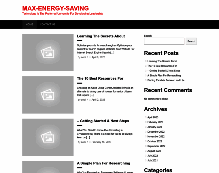 Max-energy-saving.info thumbnail