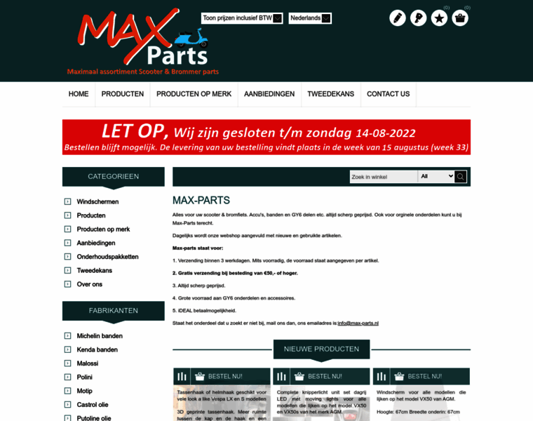 Max-parts.nl thumbnail