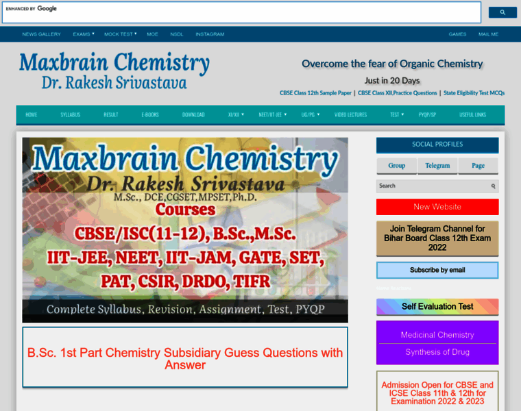 Maxbrainchemistry.blogspot.com thumbnail