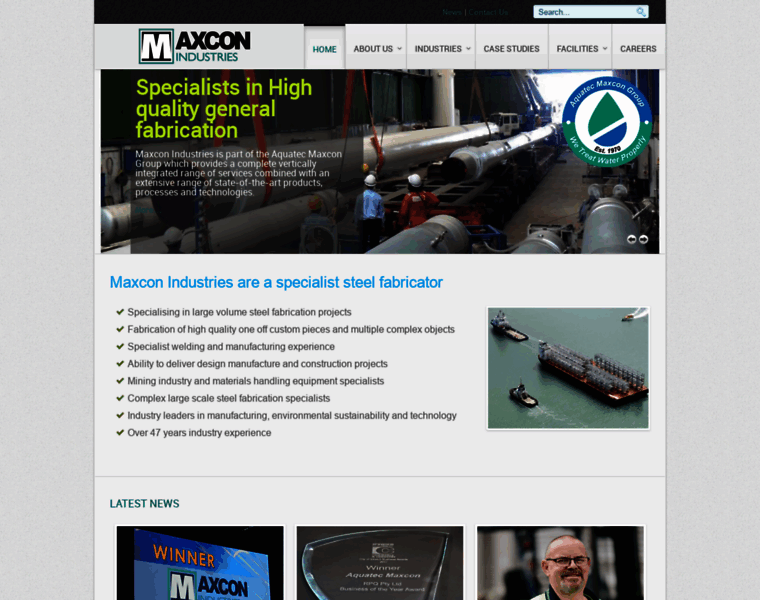 Maxconindustries.com.au thumbnail