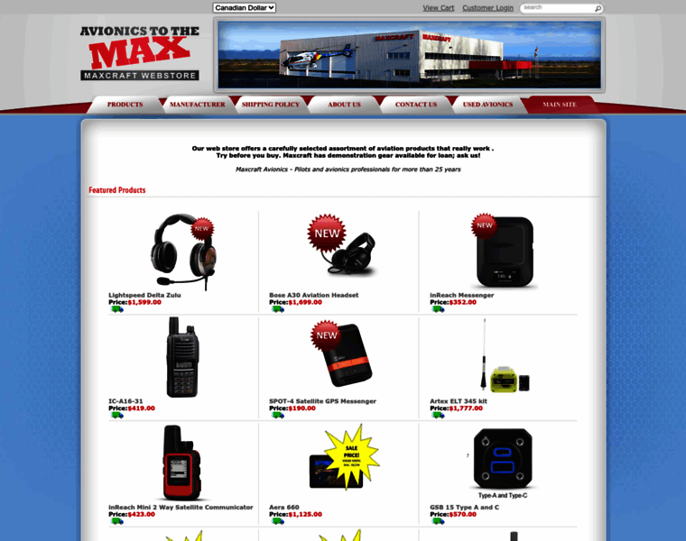 Maxcraftavionics.com thumbnail Maxcraftavionics.com thumbnail