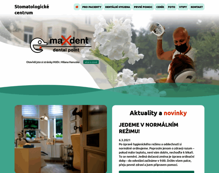 Maxdent.cz thumbnail