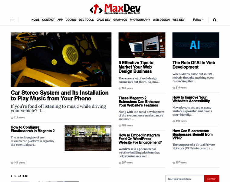 Maxdev.com thumbnail