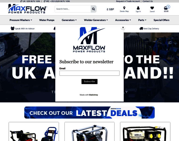 Maxflow.co.uk thumbnail