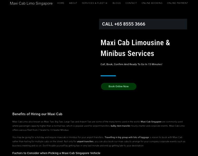 Maxicab-limo.com thumbnail