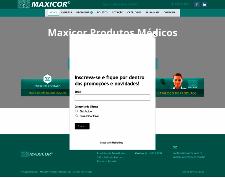 Maxicor.com.br thumbnail