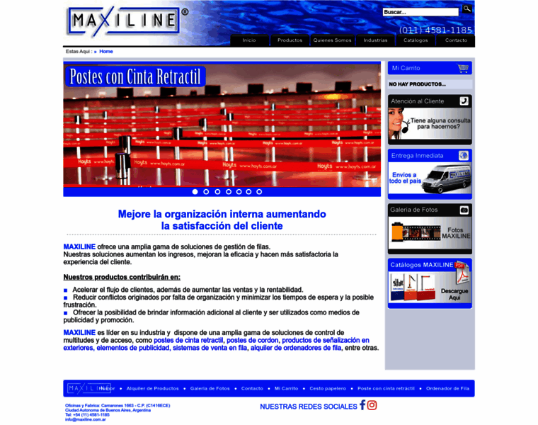Maxiline.com.ar thumbnail