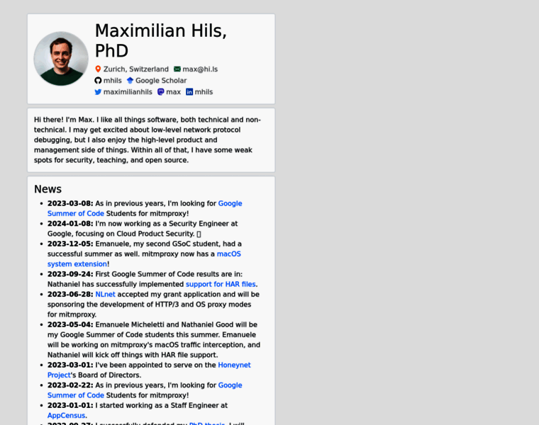 Maximilianhils.com thumbnail