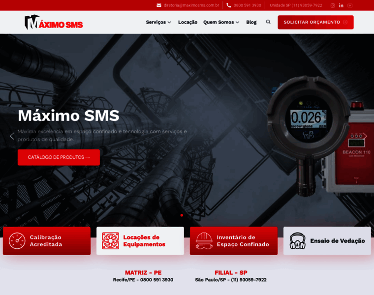 Maximosms.com.br thumbnail