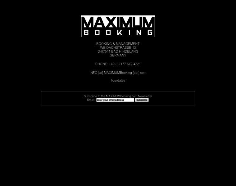 Maximumbooking.com thumbnail
