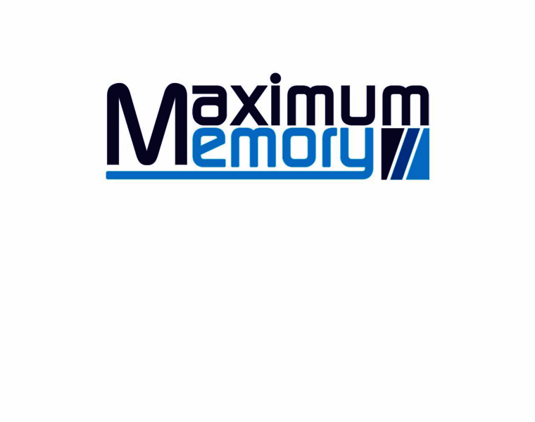 Maximummemory.com thumbnail