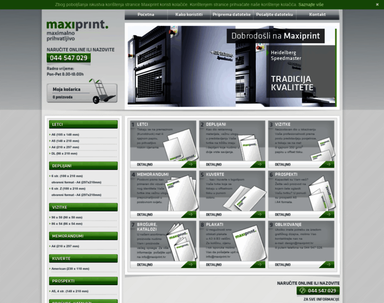 Maxiprint.hr thumbnail