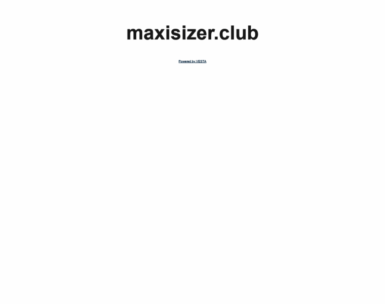 Maxisizer.club thumbnail