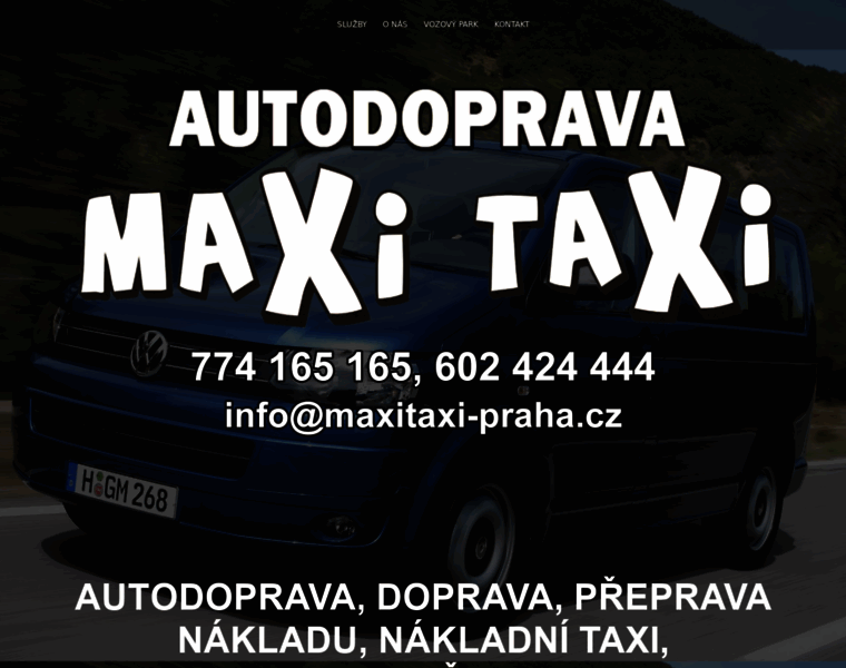 Maxitaxi-praha.cz thumbnail