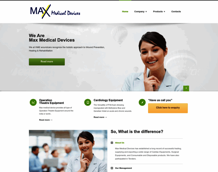 Maxmedicaldevices.in thumbnail