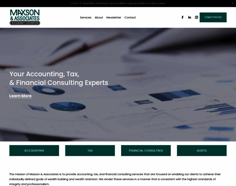 Maxson-accounting.com thumbnail