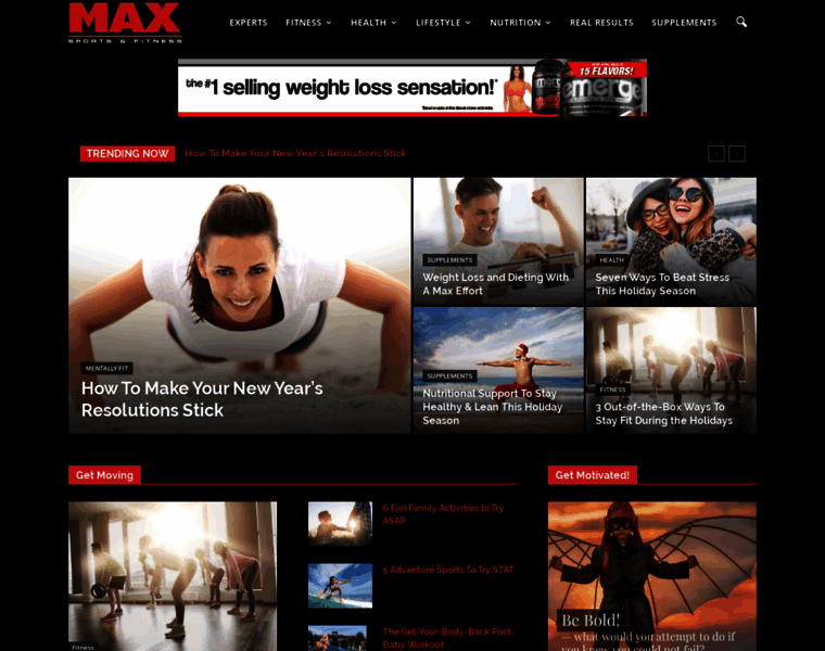Maxsportsandfitness.com thumbnail
