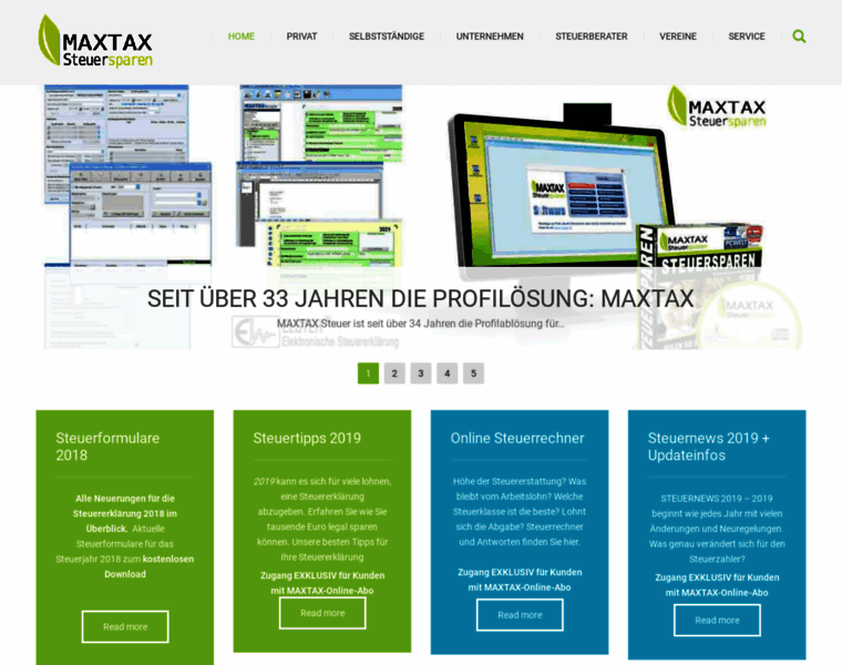 Maxtax.de thumbnail