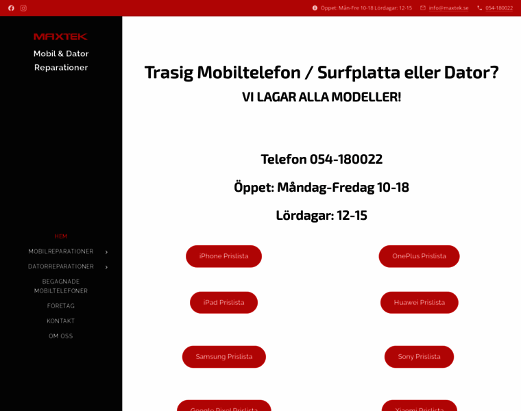 Maxtek.se thumbnail Maxtek.se thumbnail