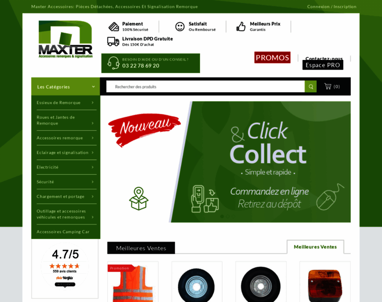 Maxter-accessoires.com thumbnail