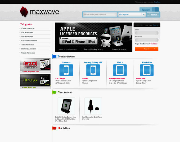 Maxwave.com thumbnail
