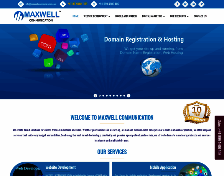 Maxwellcommunication.com thumbnail
