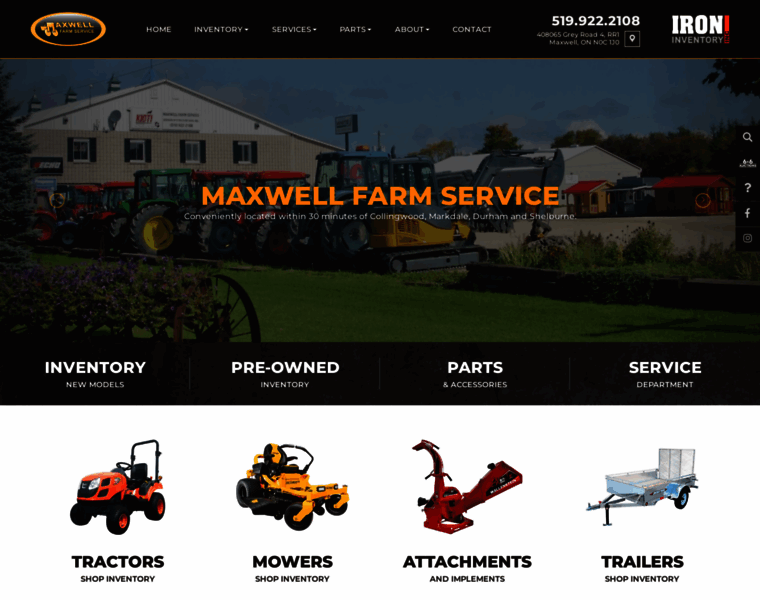 Maxwellfarmservice.ca thumbnail Maxwellfarmservice.ca thumbnail