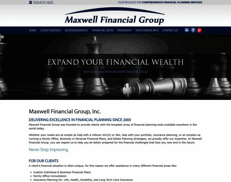 Maxwellfinancialgroup.com thumbnail