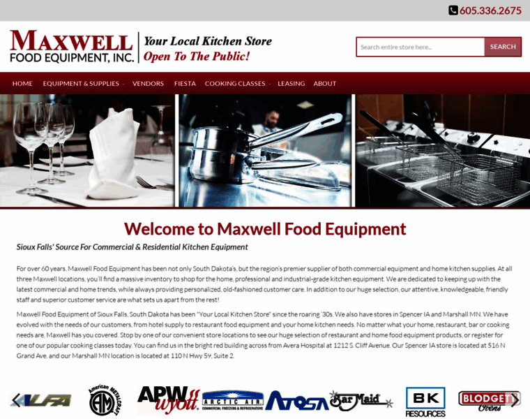 Maxwellfood.com thumbnail
