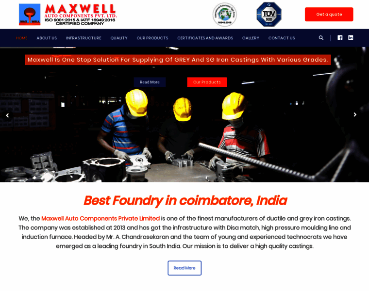 Maxwellfoundry.com thumbnail