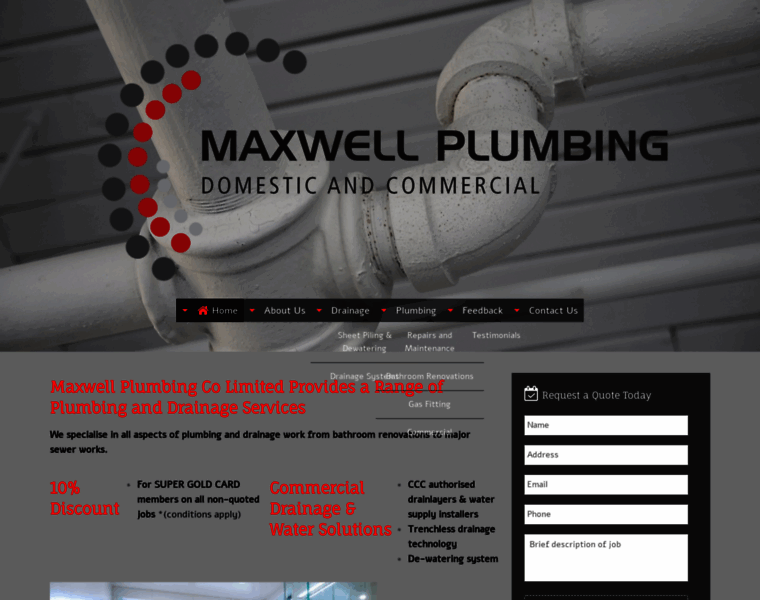 Maxwellplumbing.co.nz thumbnail