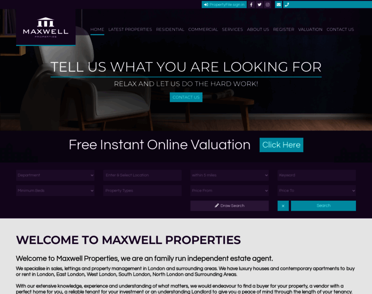 Maxwellproperties.co.uk thumbnail