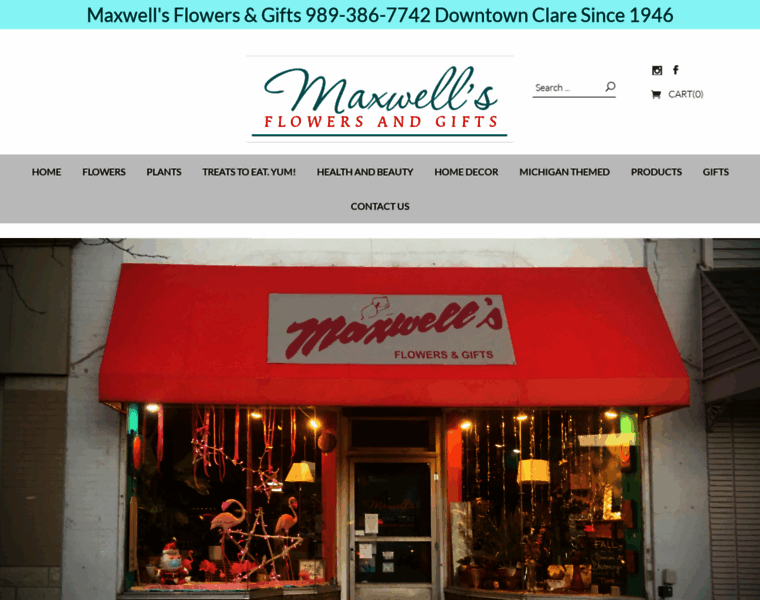 Maxwellsofclare.com thumbnail