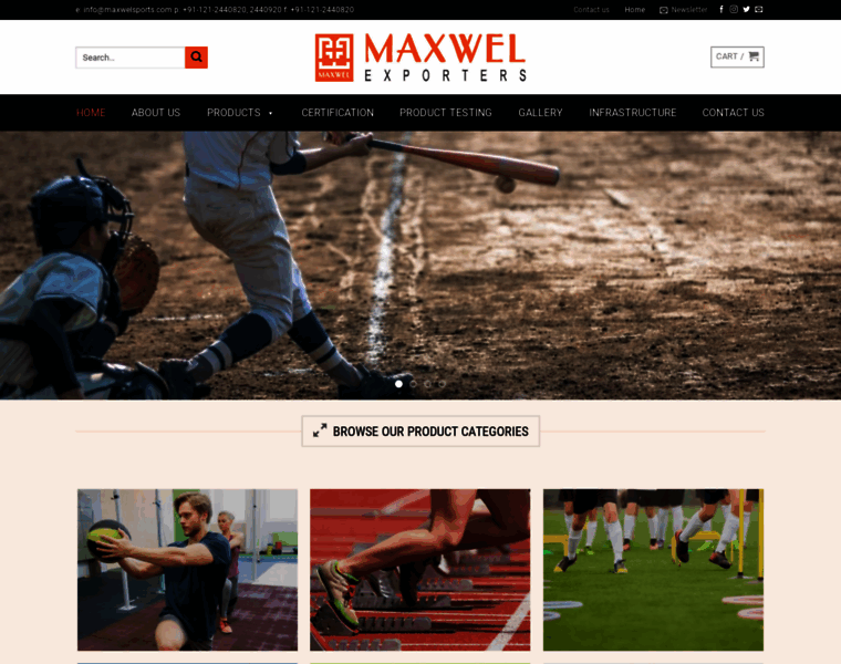 Maxwelsports.com thumbnail