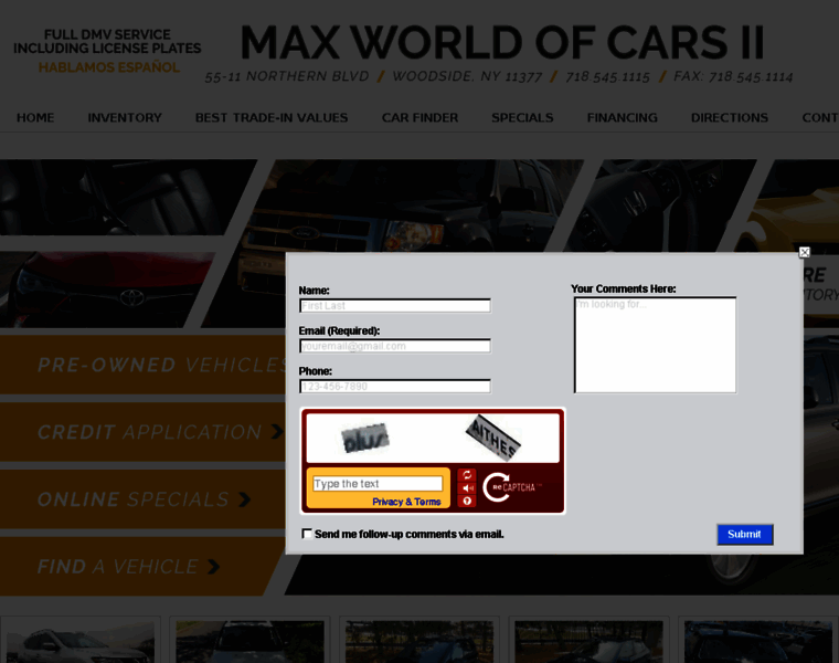 Maxworldofcars.com thumbnail