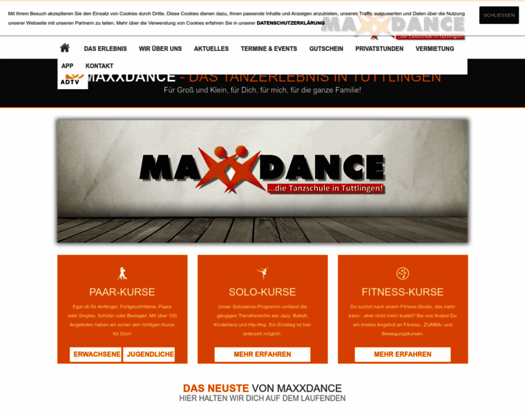 Maxxdance.de thumbnail