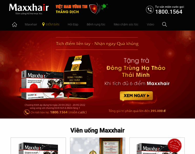 Maxxhair.vn thumbnail