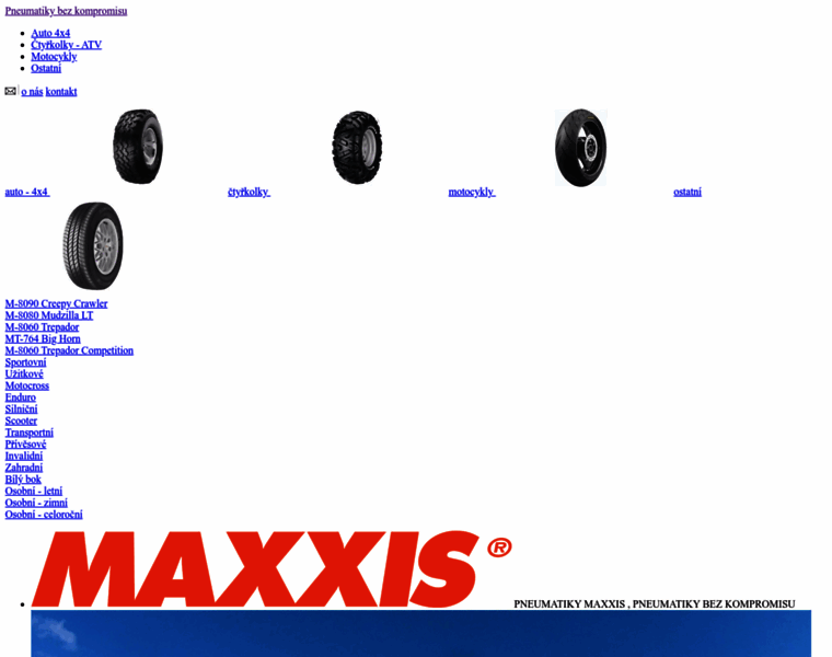 Maxxis.cz thumbnail
