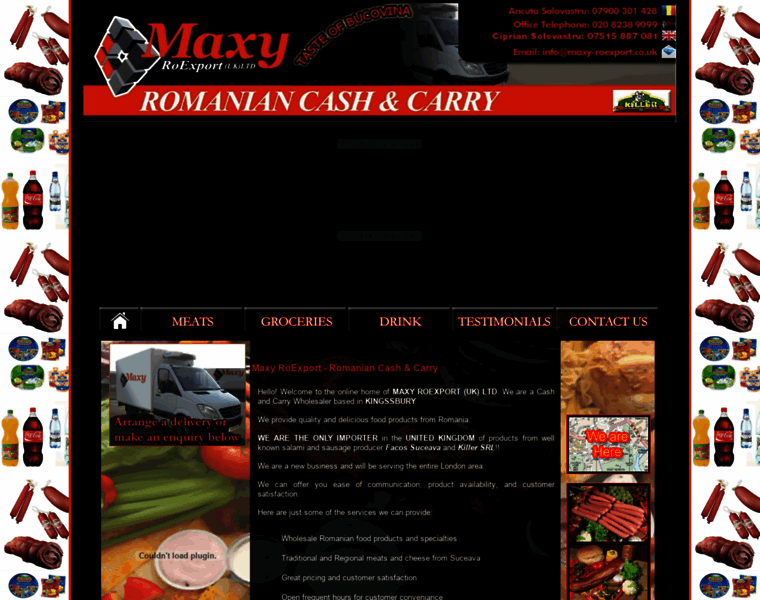 Maxy-roexport.co.uk thumbnail
