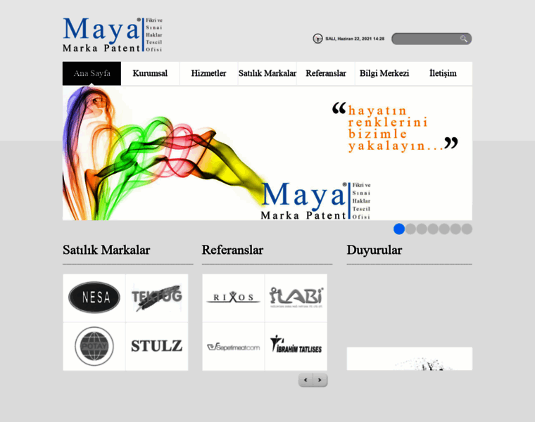 Mayamarkapatent.com.tr thumbnail