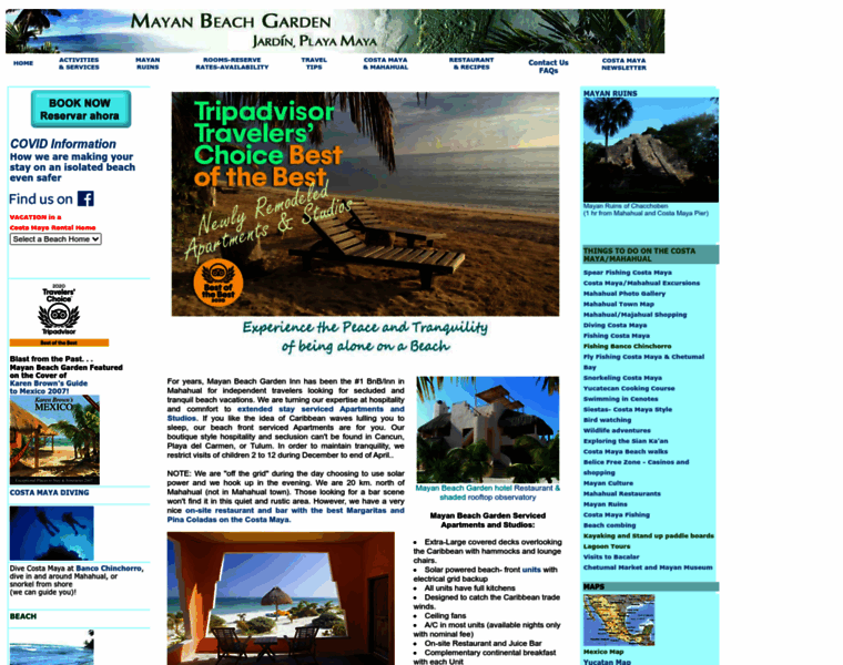 Mayanbeachgarden.com thumbnail