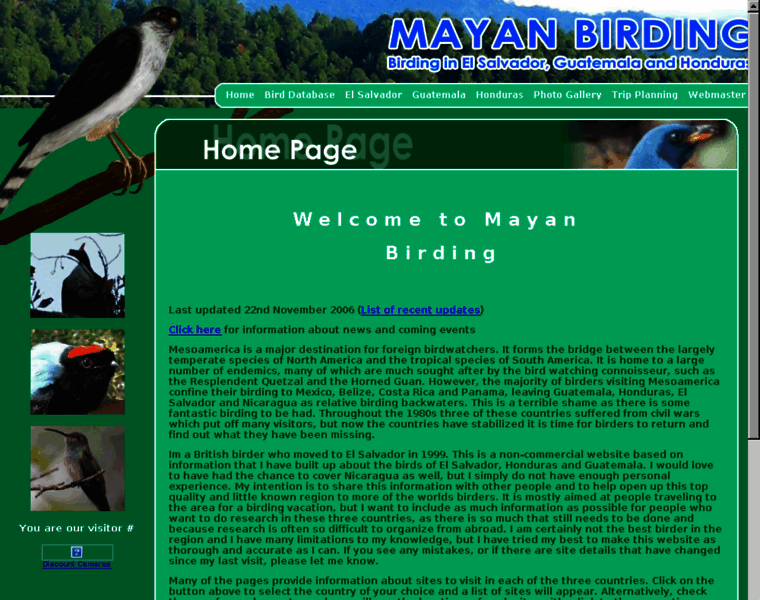 Mayanbirding.com thumbnail