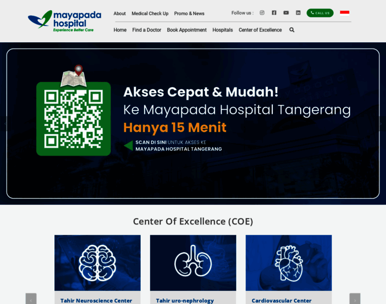 Mayapadahospital.com thumbnail