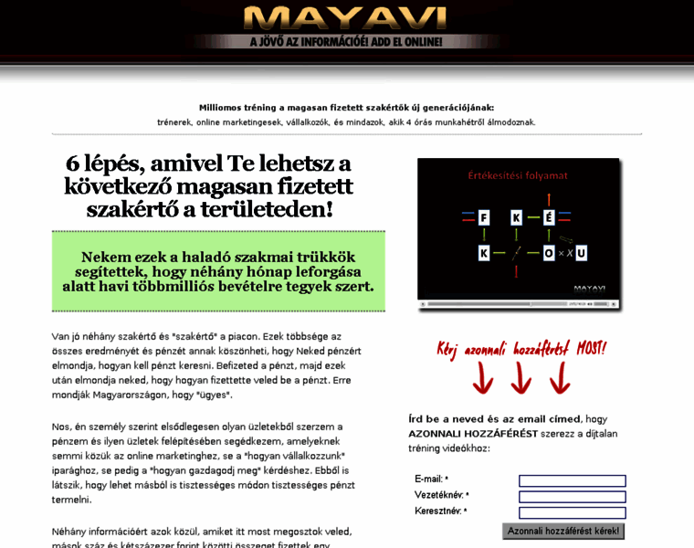 Mayavisoft.com thumbnail