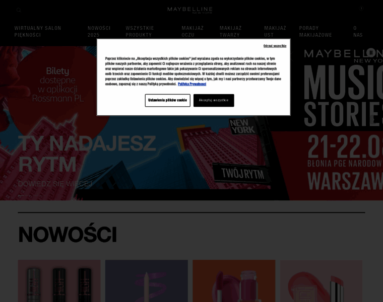 Maybelline.pl thumbnail