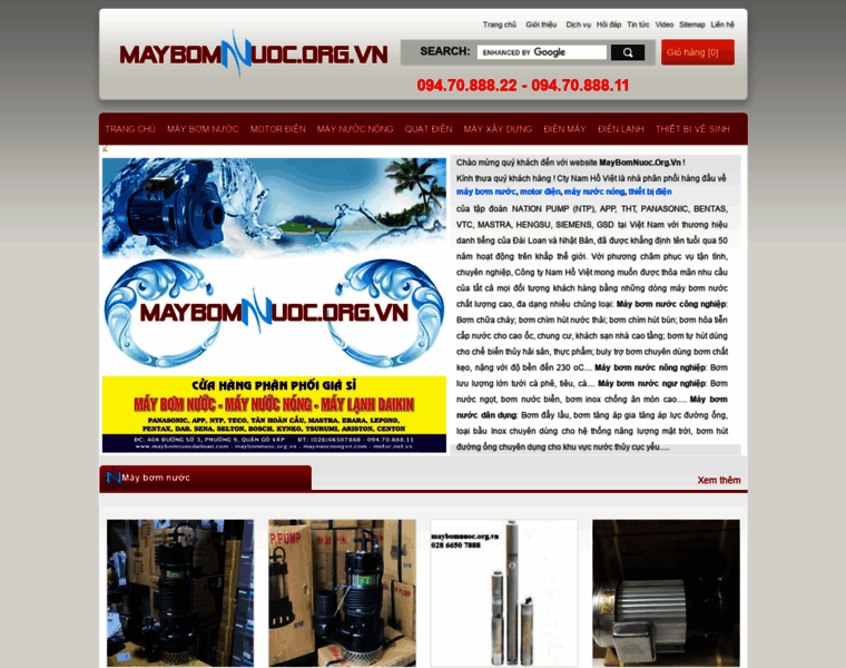 Maybomnuoc.org.vn thumbnail