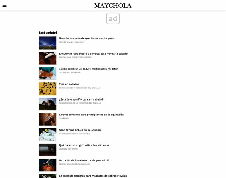 Maychola.com thumbnail