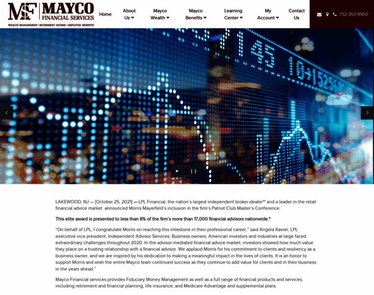 Maycofinancialservices.com thumbnail