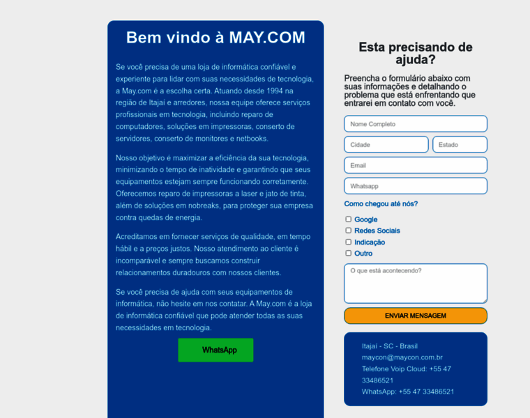 Maycon.com.br thumbnail