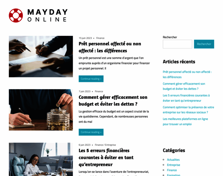 Mayday-online.net thumbnail